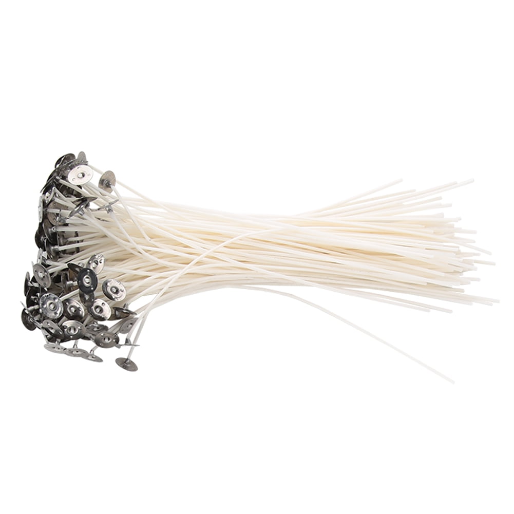 100pcs Low Smoke DIY Eco-friendly Handmade Candle Wick Lampwick (20cm)