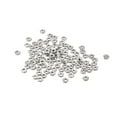 thumbnail image 1 of 100pcs M2 Nickel Plating Metric Carbon Steel Hexagon Hex Nut Silver Tone, 1 of 3