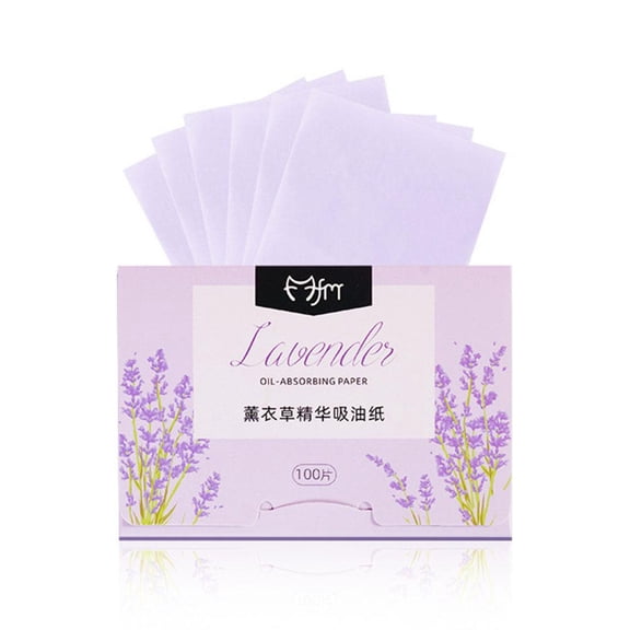 100pcs Matcha Green Tea Oil Absorbing Facial Sheets - For Oily Skin, Face Blotting Paper