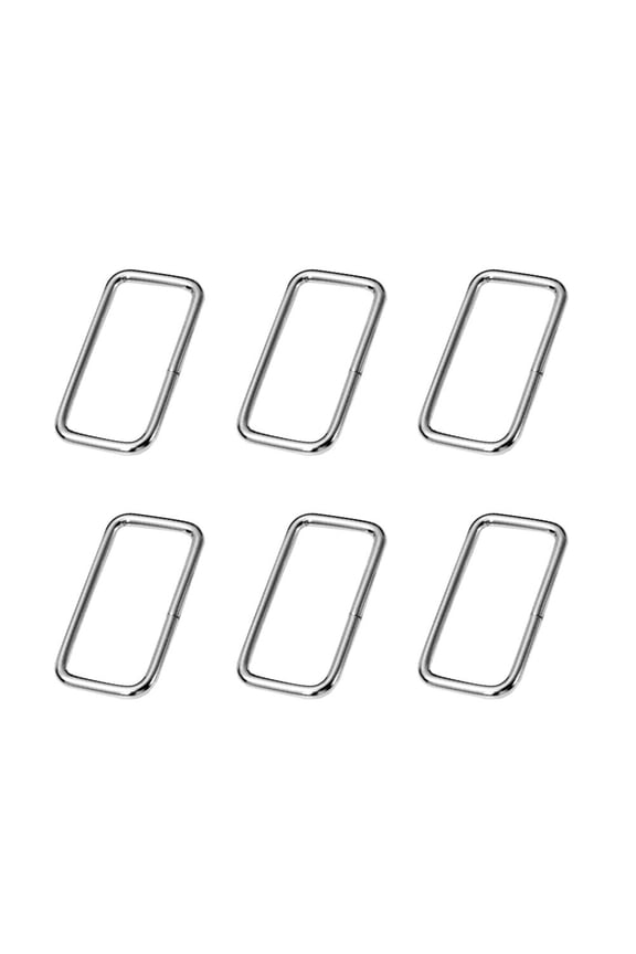 100pcs Zinc Alloy Metal Buckles Strap Keepers for Shoes, Belts, Bags - and Stylish Hardware Accessories