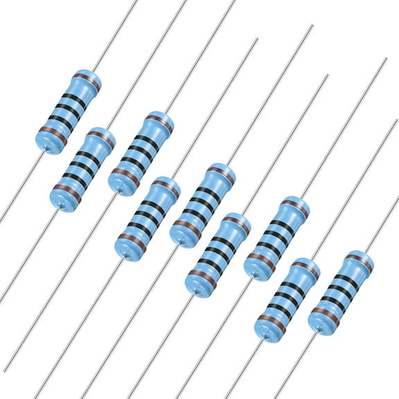 100pcs Metal Film Resistors 100 Ohm 3W 1%Tolerances 5Color Bands