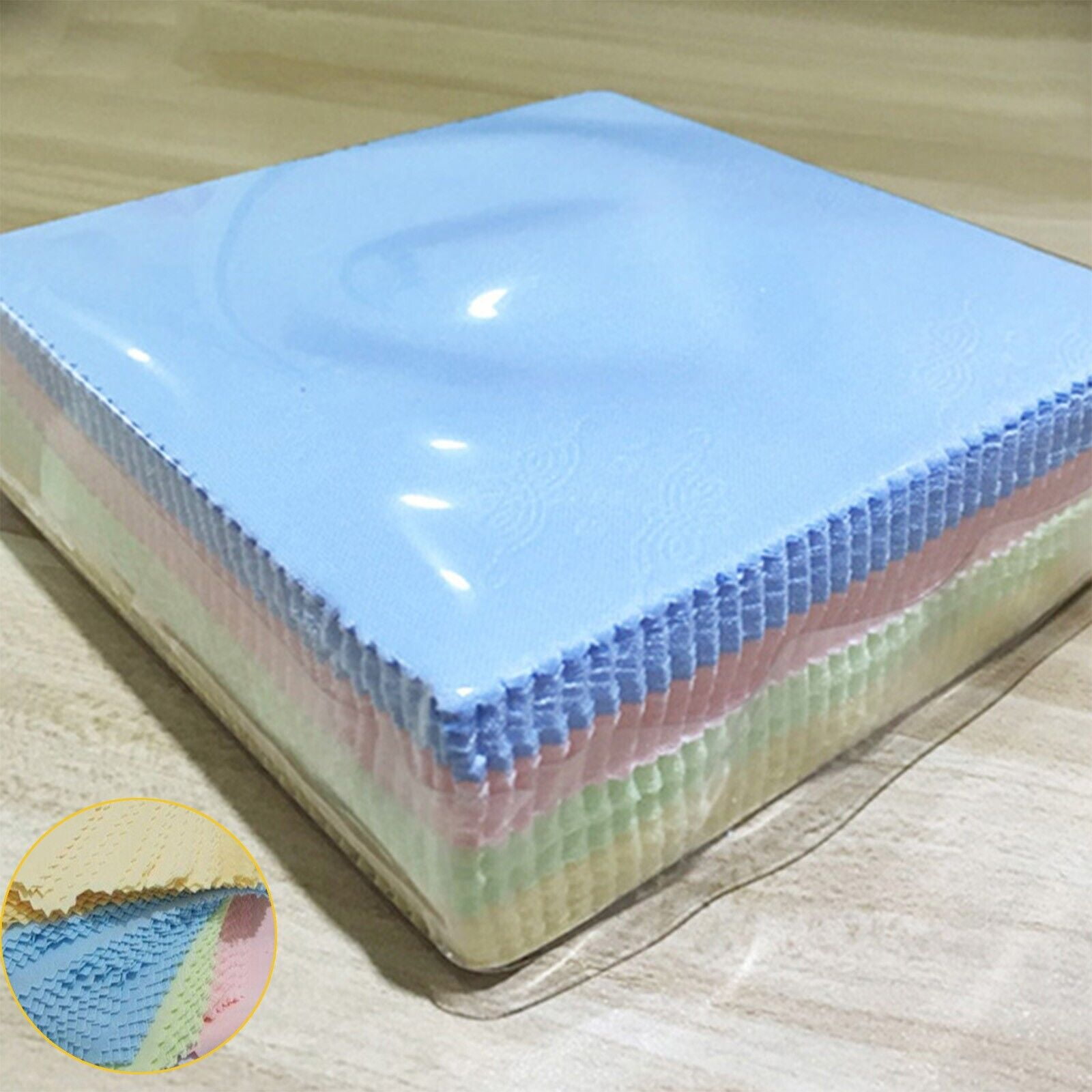 100pcs Microfiber Glasses Cleaning Cloth for Phone Screen/Glasses