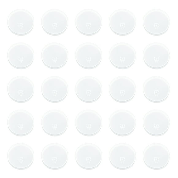 Zerodeko 100 Pcs Milk Bottle Caps Glass Replacement Leak-Proof Lids for Milk Bottles and Glass Bottles Milka