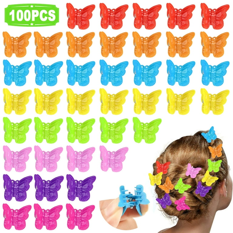  FRCOLOR 200 Pcs Hair Clips Extensions for Women Wig  Accessories Clips Wig Clips to Secure Wig No Sew Diy Snap-comb Barrettes  for Women Extension Clips Plug-in Short Hair Child Carbon
