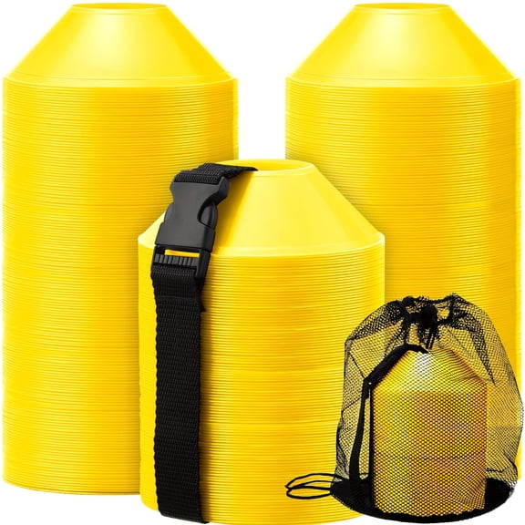 100pcs Mini Soccer Cones For Drills 5 Inch Sport Cones Agility Disc Cones With Accessories For Kids Football Training