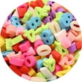 thumbnail image 1 of 100pcs Mixed Polymer Clay Spacer Beads for Women Jewelry Making DIY Bracelet Necklace Hair Clip Accessories (Candy), 1 of 3