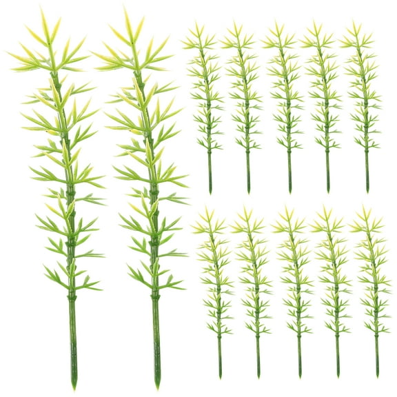 100pcs Model Miniature Trees Landscape Green Trees Model Trees for Home Decoration, Miniature Landscape, Landform Diorama Project
