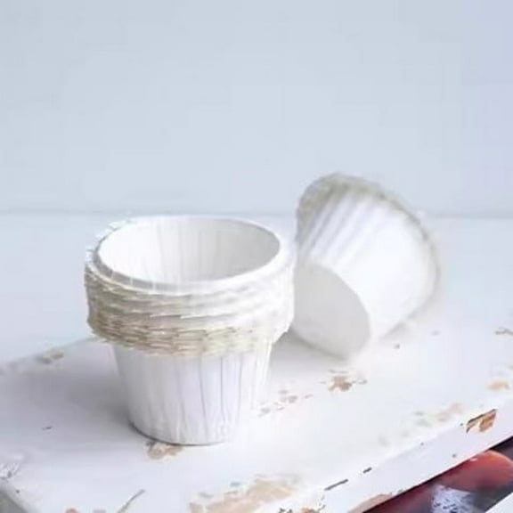 MERRYHAPY Paper Muffin Cups Kraft Paper 100Pcs