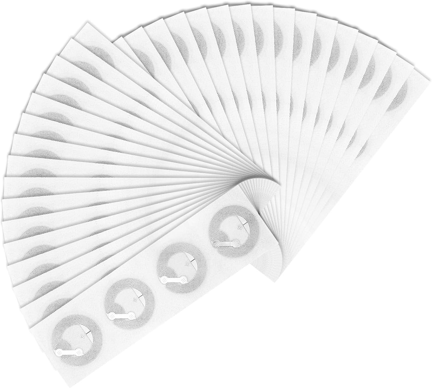 Reprogrammable Rfid Tags 100pcs NFC Stickers Programmable Ntag215 NFC Tags Sticker 504 Bytes ...