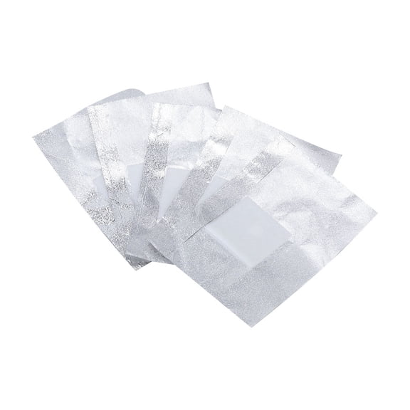 100pcs Nail Polish Removal Foil Soak Off Gel Nail Wrap Foil Nail Art Cleaning Tool