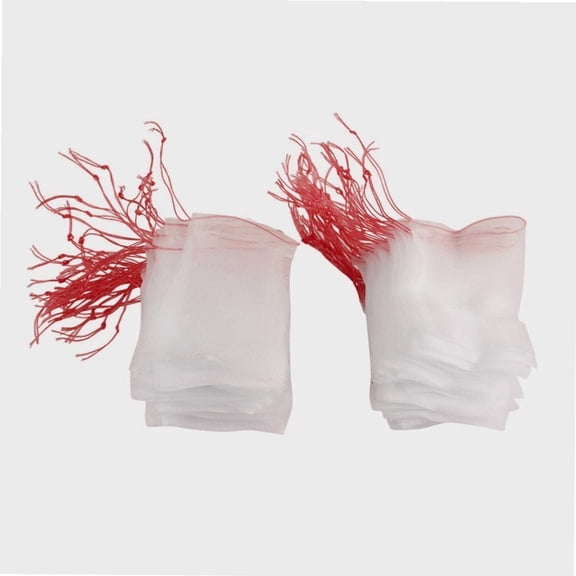 100pcs Nylon Mesh Bags, Garden Plant Protect Mesh Bags Fruit Netting Bags, Bird Gardening Tools for Strawberry Grape Vegetables