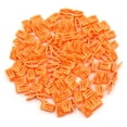 thumbnail image 1 of 100pcs Orange Car Console Retainers Auto Dashboard Instrument Trim Clip Fastener, 1 of 2