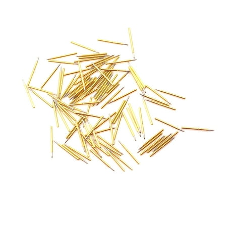100pcs P75-B1 Dia 1.0mm Cusp Spear Spring Loaded Test Probes Pogo Pins tool WL
