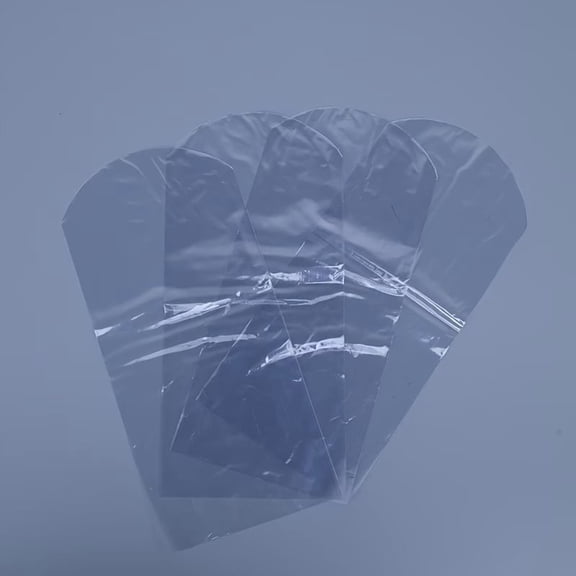 100pcs PVC Heat Shrink Bags for Bottles, Round Bottom Shrink Wrap for Cylindrical Items