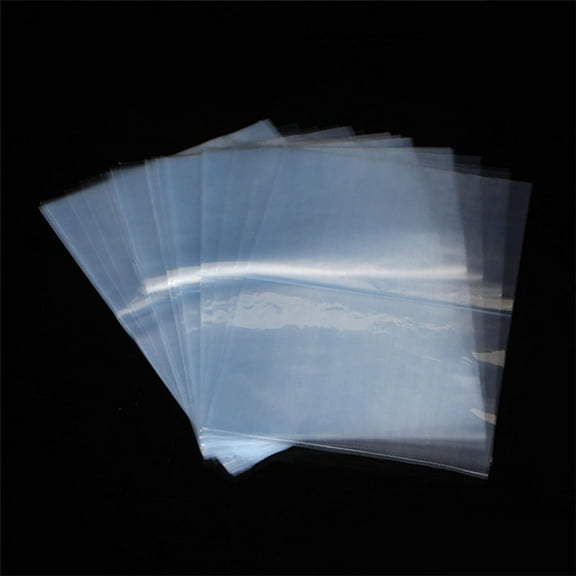 WASHWEPE Transparent Plastic Packing Wrap present Packaging Heat Sealer Machine Bags 100Pcs 7.9x15.7in