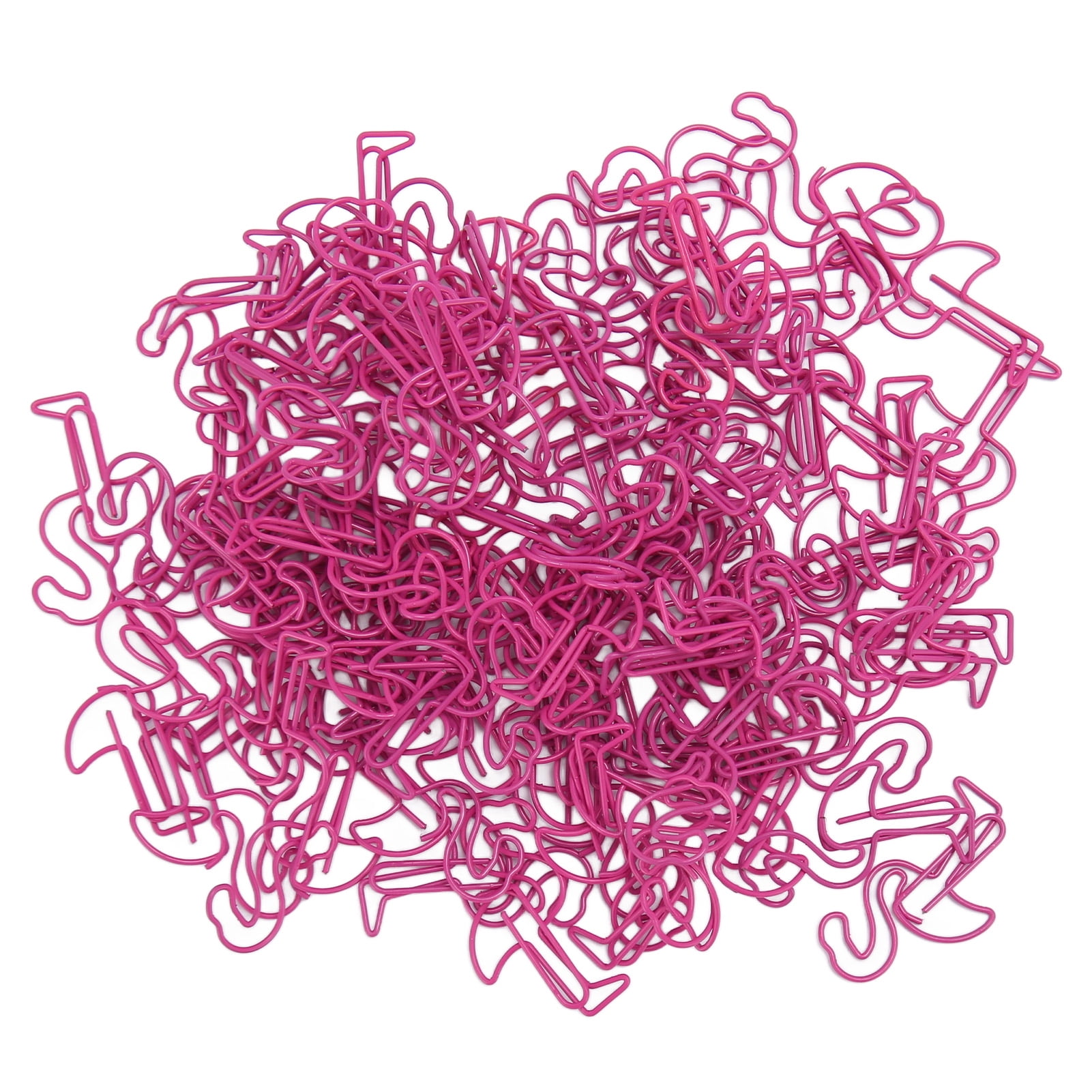 100pcs Paper Clips Multipurpose Bird Shaped Metal Paper Clips Set for