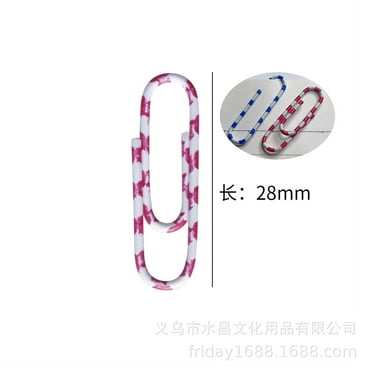 100pcs Paperclip Paper Pin Marking Clip Paper Clips Small Document Clips Binder Clips Medium Paper Clamp Small Binder Clips
