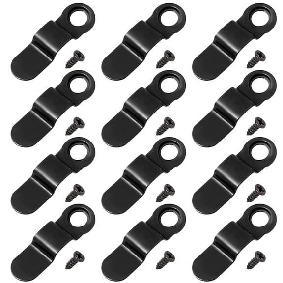100pcs Photo Frame Iron Turn Buttons Picture Frame Iron Buckles Picture Frame Backing Clips Fasteners