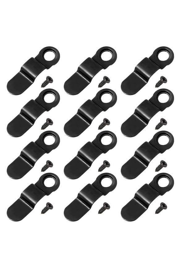 100pcs Photo Frame Iron Turn Buttons Picture Frame Iron Buckles Picture Frame Backing Clips Fasteners