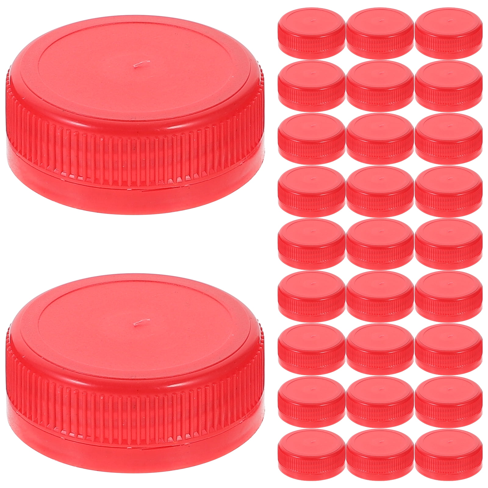 100pcs Plastic Bottle Caps for Diy Crafts Development of Children’s