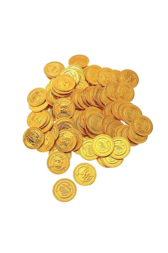 100pcs Plastic Coin