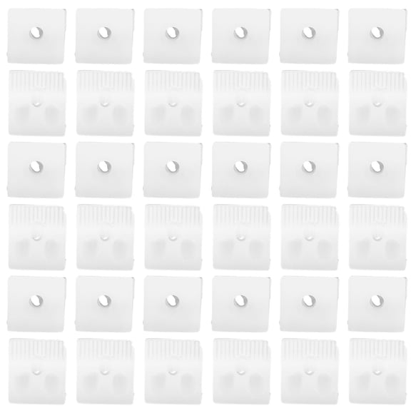 100pcs Furniture Drawer Wedges with Angle Brackets for Chest Repair and Bottom Sagging Prevention, Fixing Support