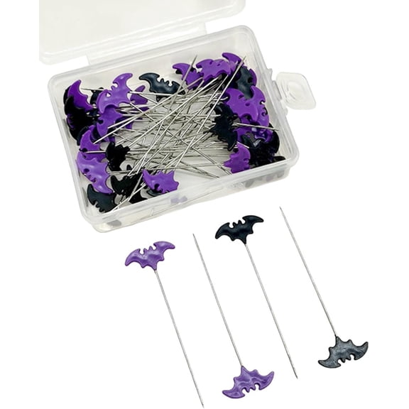 100pcs Sewing Pins Colorful Unique Shape Durable for Sewing Lovers Tailors and Craft Enthusiasts Fabric Tasks