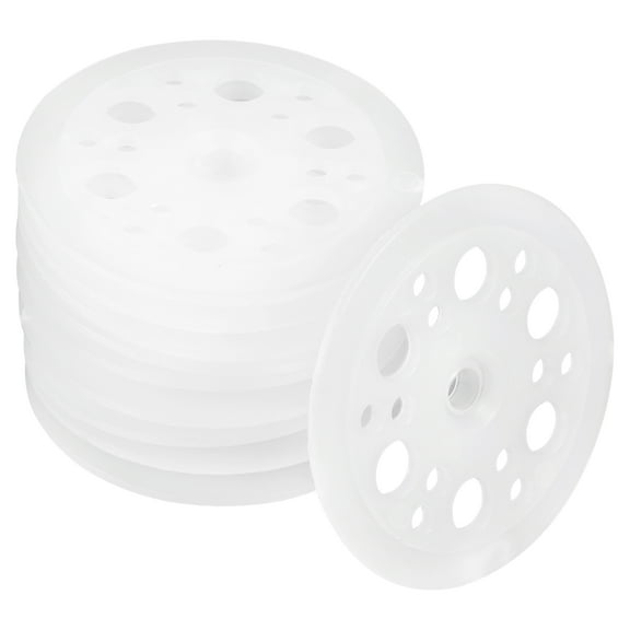 100pcs Plastic Washers 1.85 Inch/ 47mm Load Spreading Polypropylene Washers Foam Board Fasteners for Fixing and Fastening Foam Board