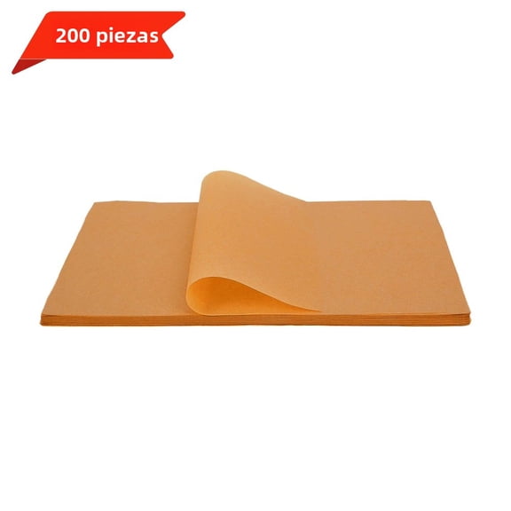 100pcs Pre-cut Baking Paper Non-Stick Grease Resistant Multipurpose for Baking Cooking Frying and Food Preparation,20*15cm