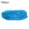 thumbnail image 1 of 100pcs Protective Waterproof Disposable Plastic Arm Sleeves Covers Oversleeves, 1 of 5