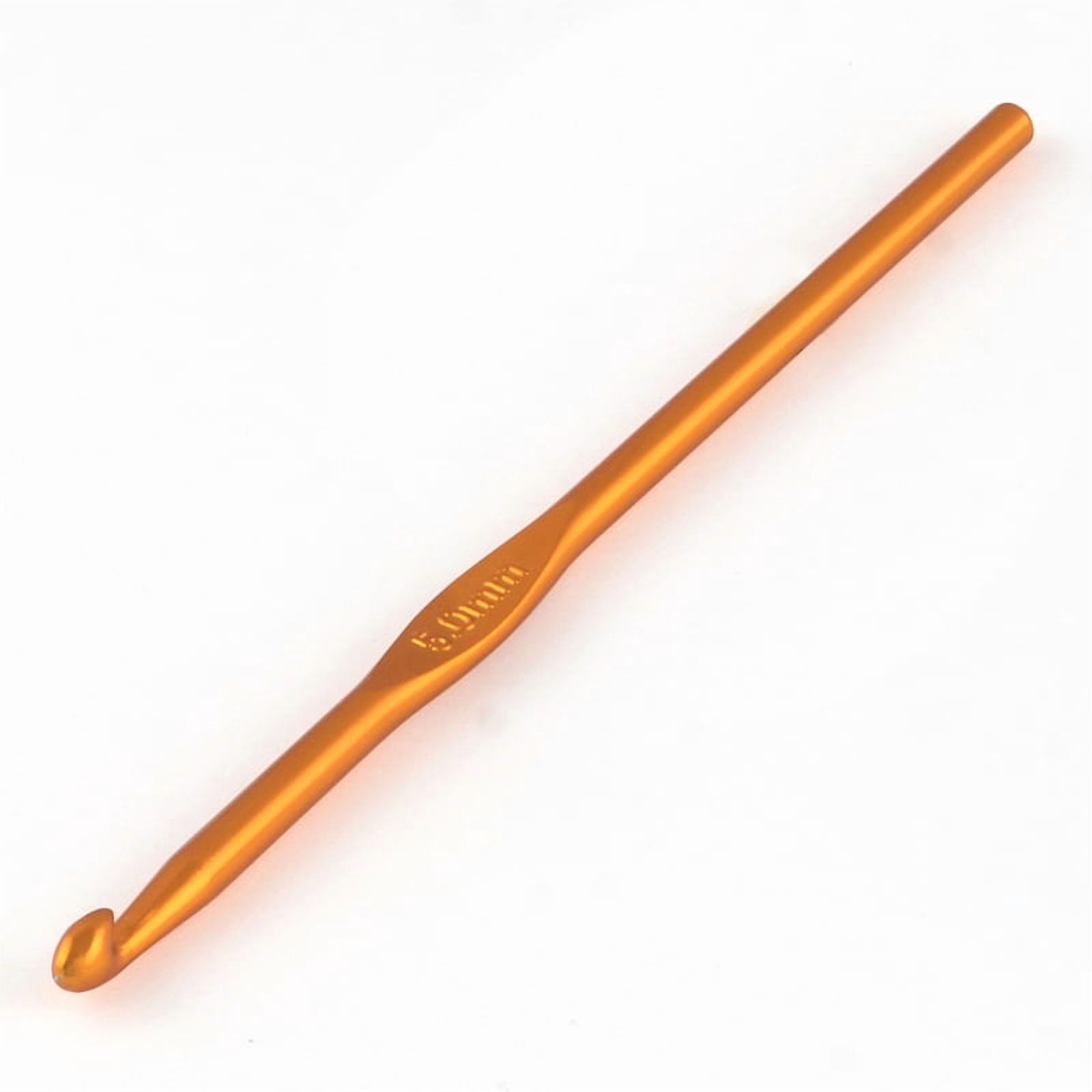 100pcs Random Single color Aluminum Crochet Hooks Single color per bag Pin: 5.0mm 148x4.5mm