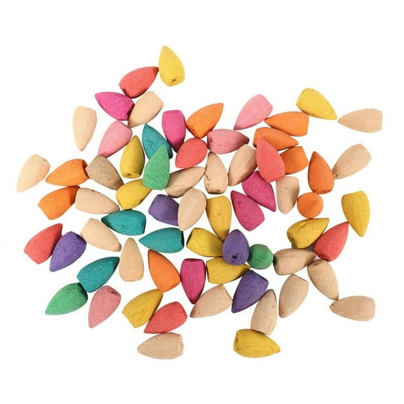 100pcs Reflux incense cones aromatherapy Lavender Rose