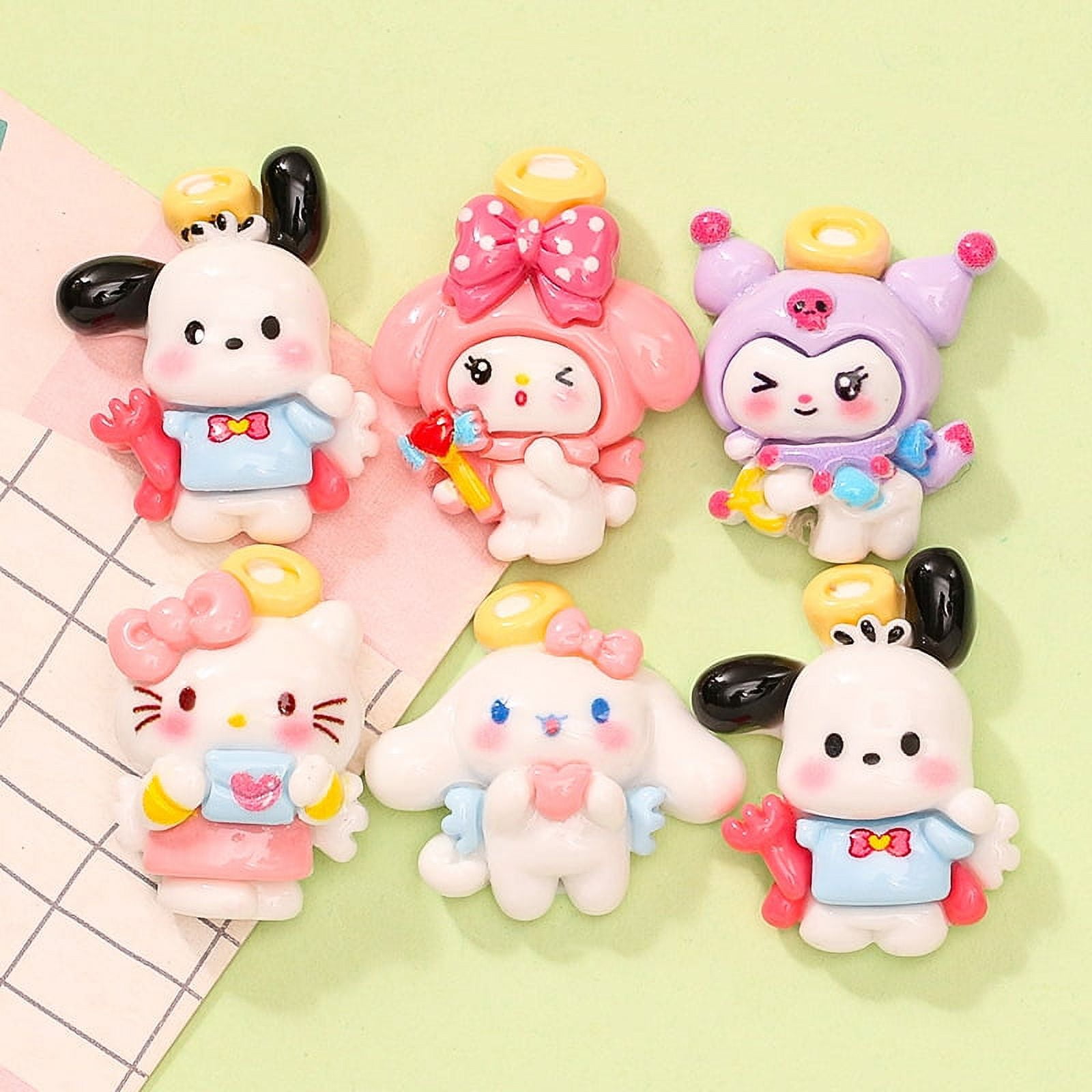 100 Sanrio authentic Themed Flatback Charms