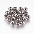 thumbnail image 1 of 100pcs Resistant 316 Stainless Steel Spacer Beads Rondelle Stainless Steel Color 8x7mm Hole: 2.5mm DIY, 1 of 2
