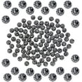 thumbnail image 1 of 100pcs Rhinestone Clay Beads 10mm Pave Disco Ball Clay Beads Polymer Clay Ball Beads Rhinestones Crystal Diamond Beads for Bracelet Necklace Earring Jewelry Making Christmas Hematite, 1 of 9