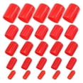 thumbnail image 1 of 100pcs Rubber End Protective Caps Waterproof Bolt Covers Thread Protectors, 1 of 6
