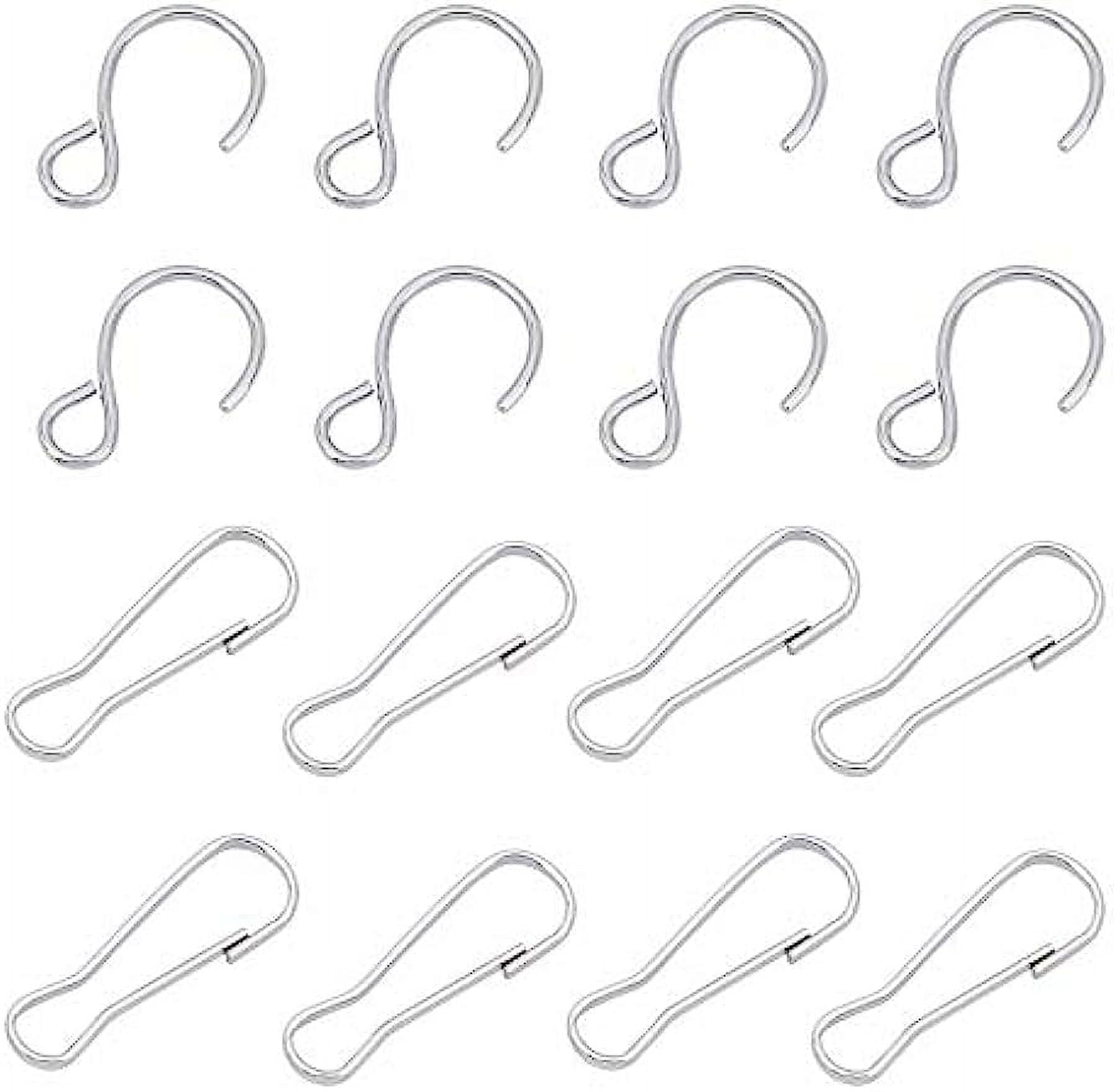 10Sets Stainless Steel Snap-on Clasps for Bracelets Necklace Jewelry Making  Fastener Hooks Connectors Findings DIY Accessories