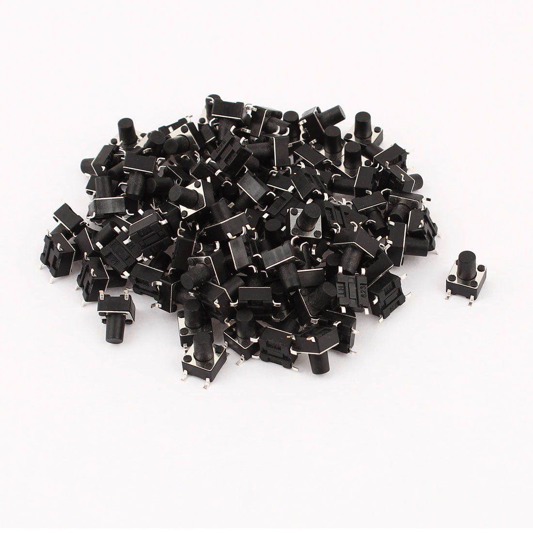 Fortitudes] 10pcs 6*6*5mm Touch Switch Button DIP Tactile Tact Push Button Micro Switch | Lazada PH