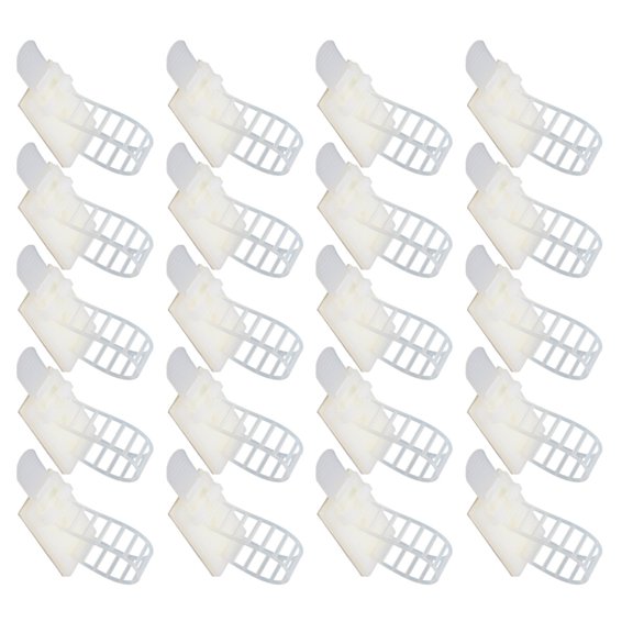 100pcs Self Stick Cable Clamps Nylon Cable clip set for Stable Cable Support