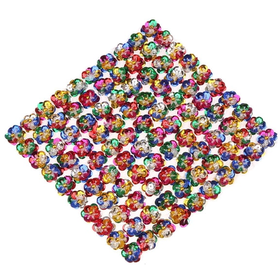 100pcs/Set Cupped Sequins Embellishments for Sewing Crafts DIY 20mm Multicolor