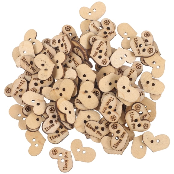 100pcs Sewing Buttons for Clothing, Letter Design Coat Buttons, Home Sewing Accessories for Garments and Crafts
