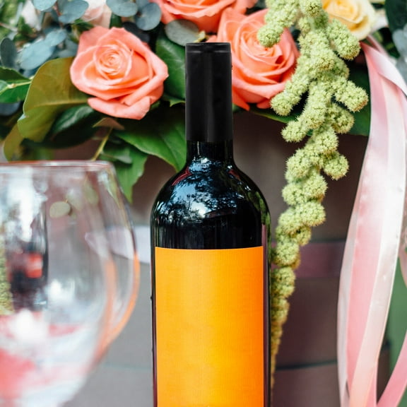 100pcs Black Shrink Wrap Bottle Capsules Heat Shrink Sleeves for Bottles Professional and Home Use Sealing