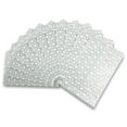 thumbnail image 1 of 100pcs Silver Trellis Flat Paper Gift Bags 8.5" x 11" for Merchandise, Party Favors, Small Gifts, 1 of 7