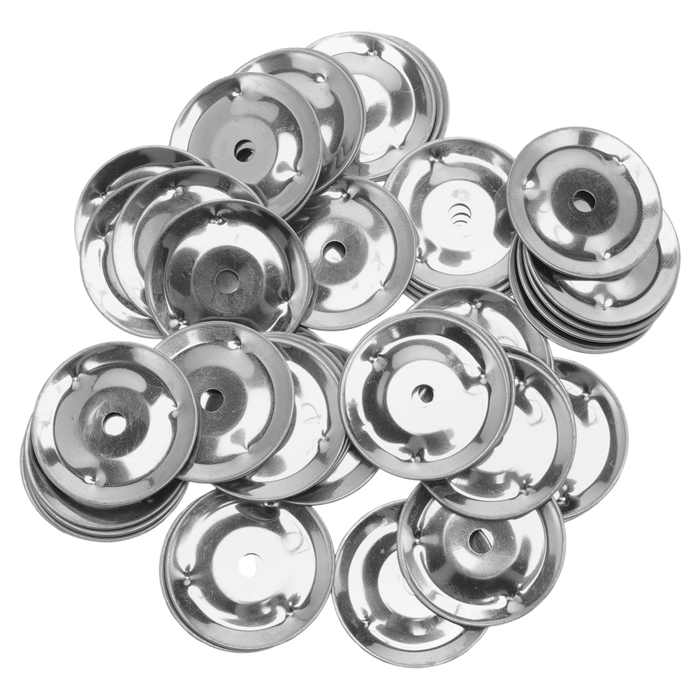 100pcs Single Ring Percussion Accessories Stainless Iron Cymbals Ching ...