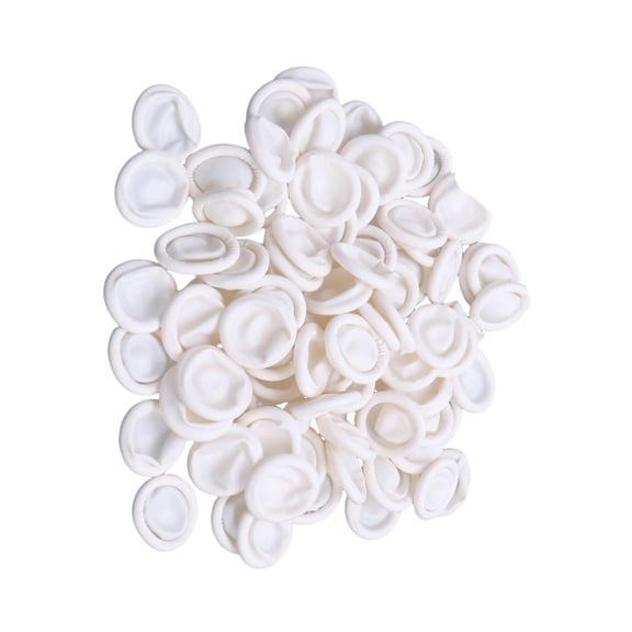 100pcs Single Using Latex Finger Cots With AntiSlip Design Elastic Finger Covers Perfect For Jewelers And Manicurists