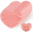 thumbnail image 1 of 100pcs Small Bags for Small Business, 3.5x5 inch Heart-Shaped Jewelry Bags Clear Mylar Ziplock Baggies Cute Packaging Supplies for Bracelets Sample, 1 of 14