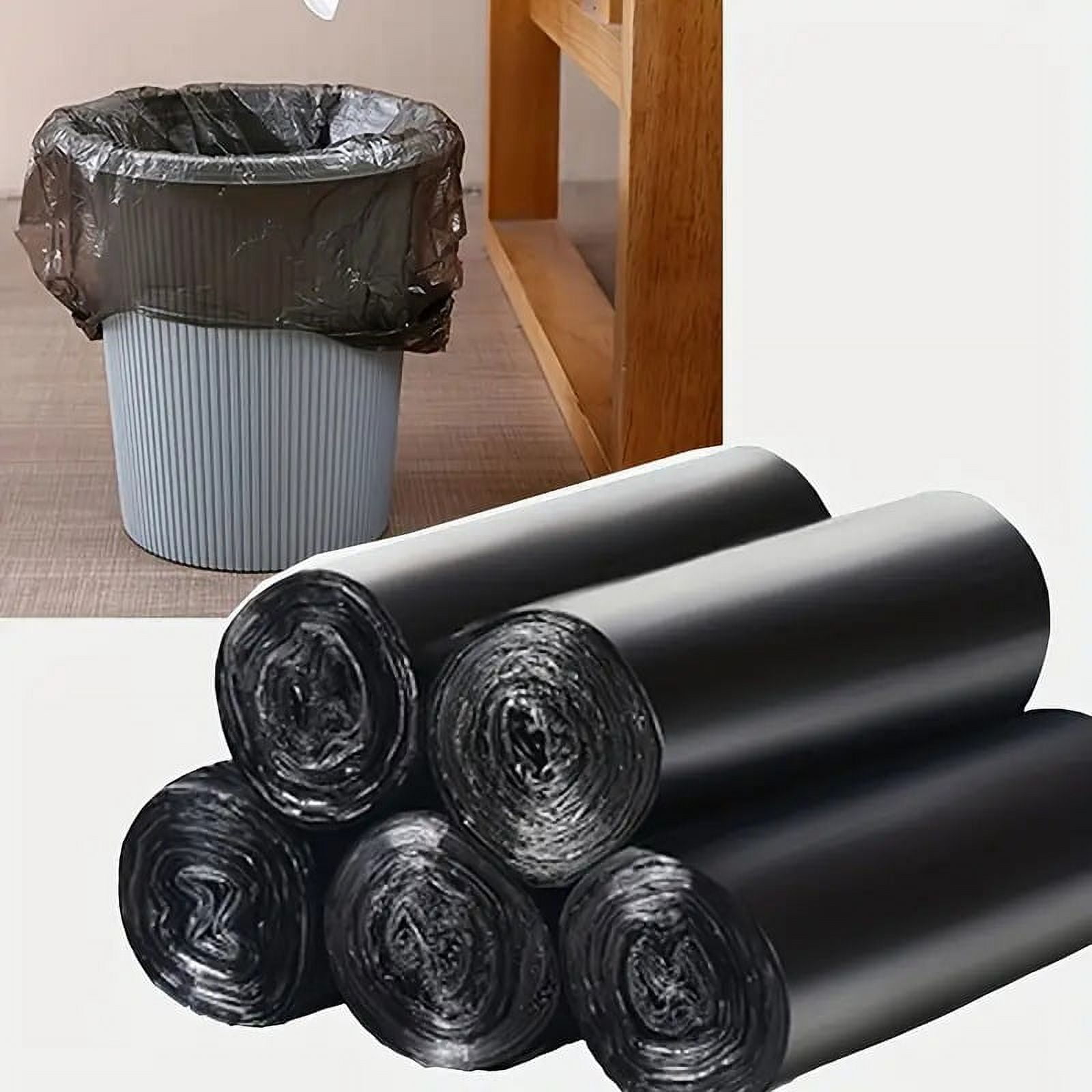 thin)/ (thickened) Garbage Bags Convenient Trash Bag Plastic Waste