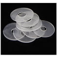 thumbnail image 1 of 100pcs Soft Nylon Gasket M4x16.5mmx1mm For Fasteners Locking Devices Fixed Mechanical., 1 of 5
