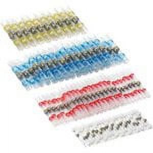 100pcs Solder Seal Sleeve Heat Shrink Butt Wire Connector Waterproof Terminal