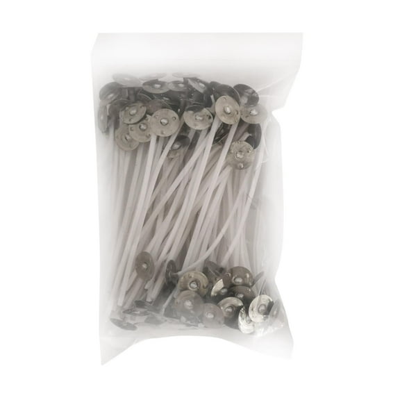 100pcs Soybean Jelly Wax Scented Candle Wicks with Encryption for Clean and Aromatic Candle Making